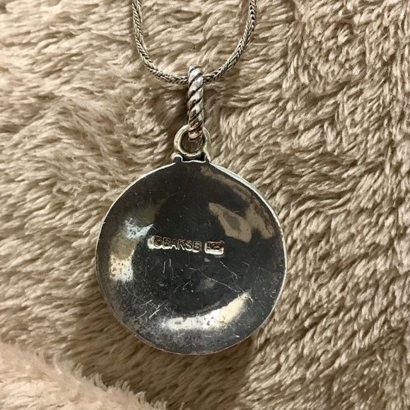 BARSE Green Turquoise Sterling Silver Necklace - Picture 8 of 14